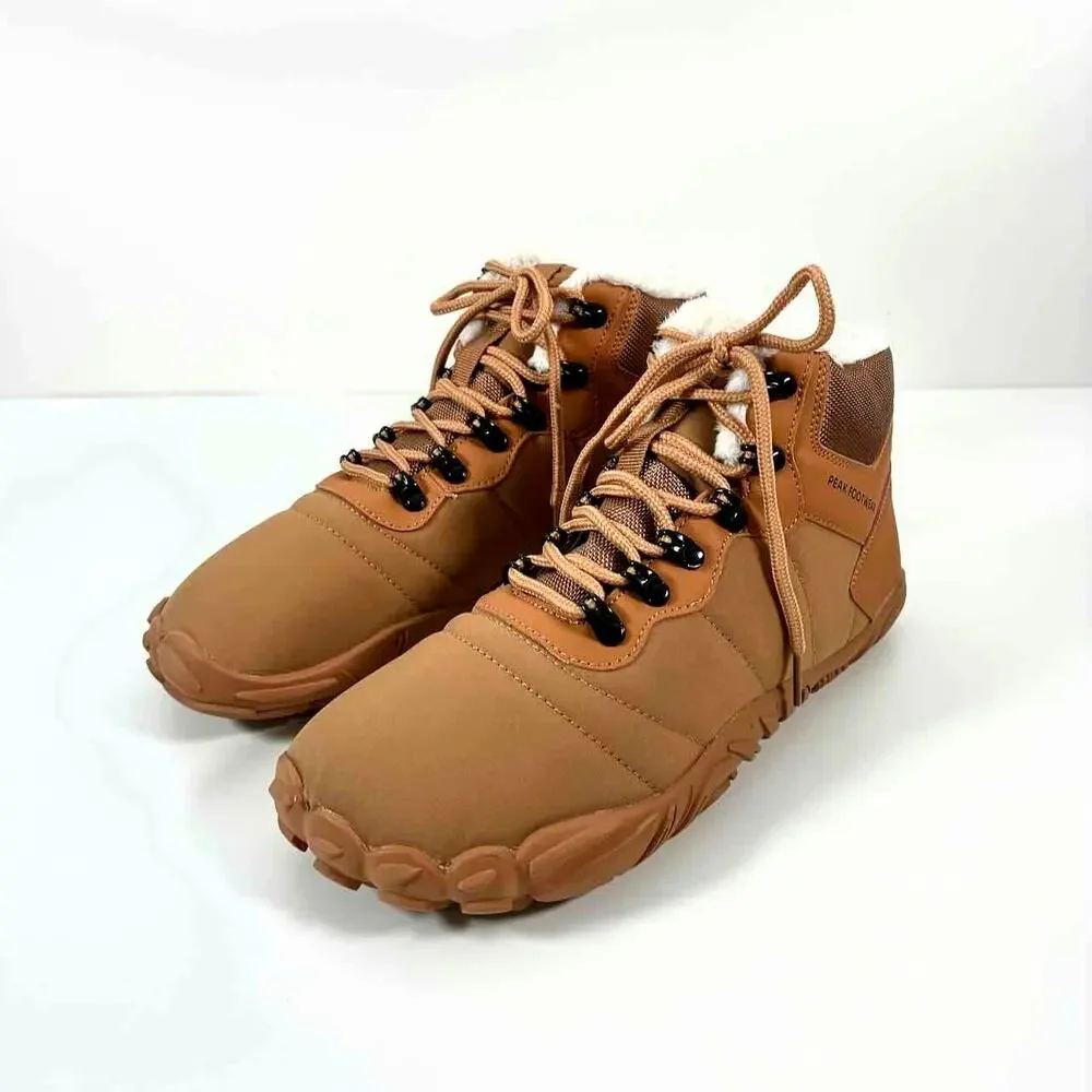 PF Cryon Tan Unisex Non-slip Waterproof Barefoot Winter Shoe - EU41